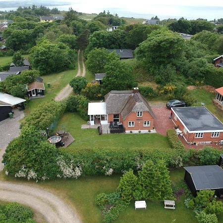 Thatched Holiday Home In Struer, Jutland With A View 외부 사진